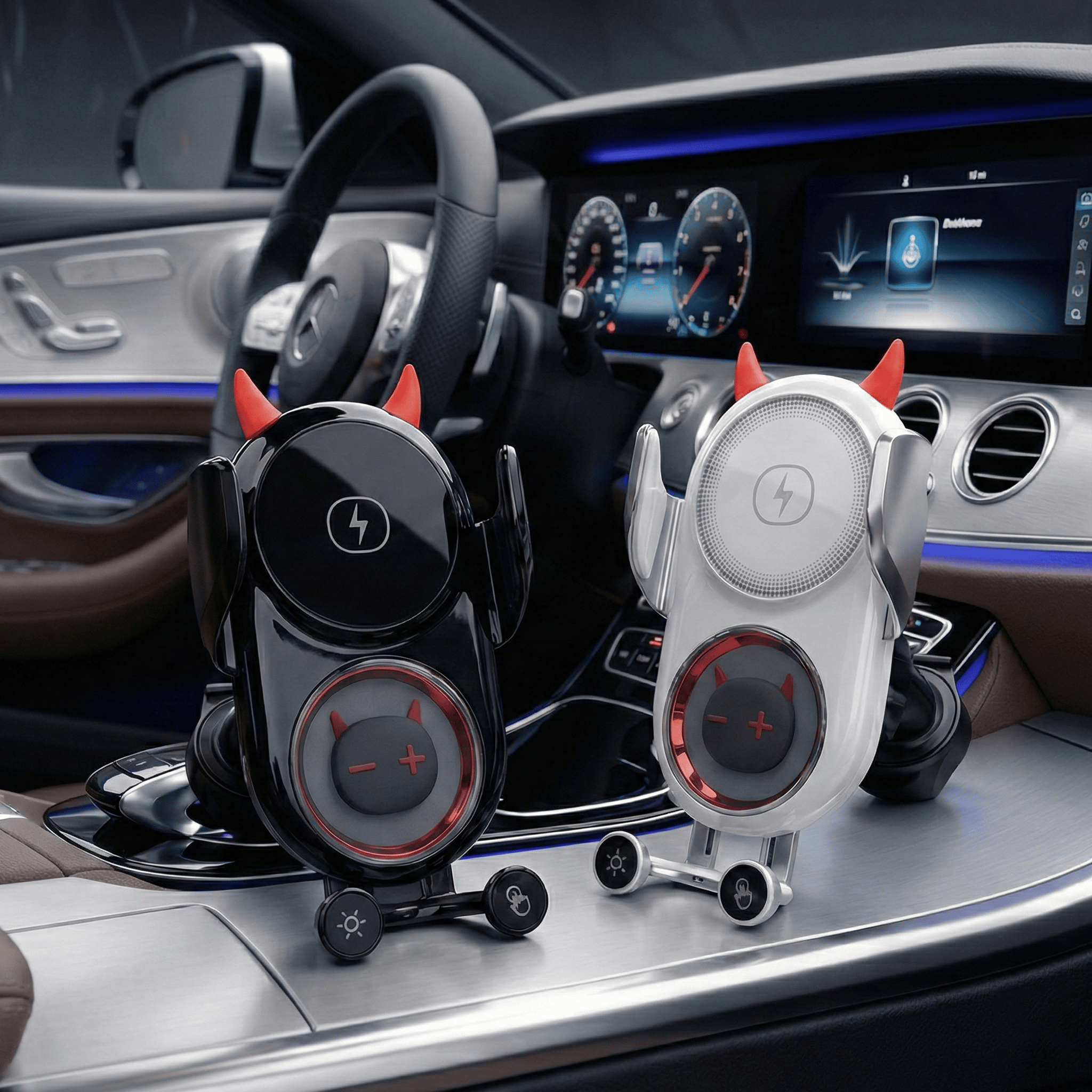 Support Téléphone Voiture – Chargeur Sans Fil – Image 2