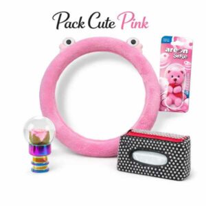 Pack Accessoires Voiture Pink – Élégance & confort