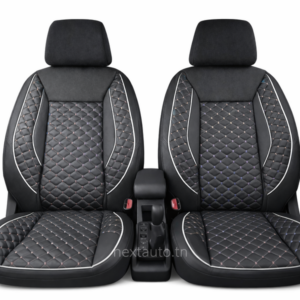 Housse de Siège Next Auto – Semi-Cuir Confort pour Voitures 4 et 5 Places