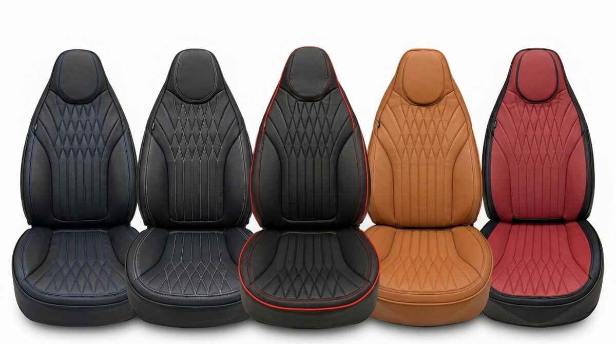Housse de siège HSLUXPRO — gamme complète de coloris