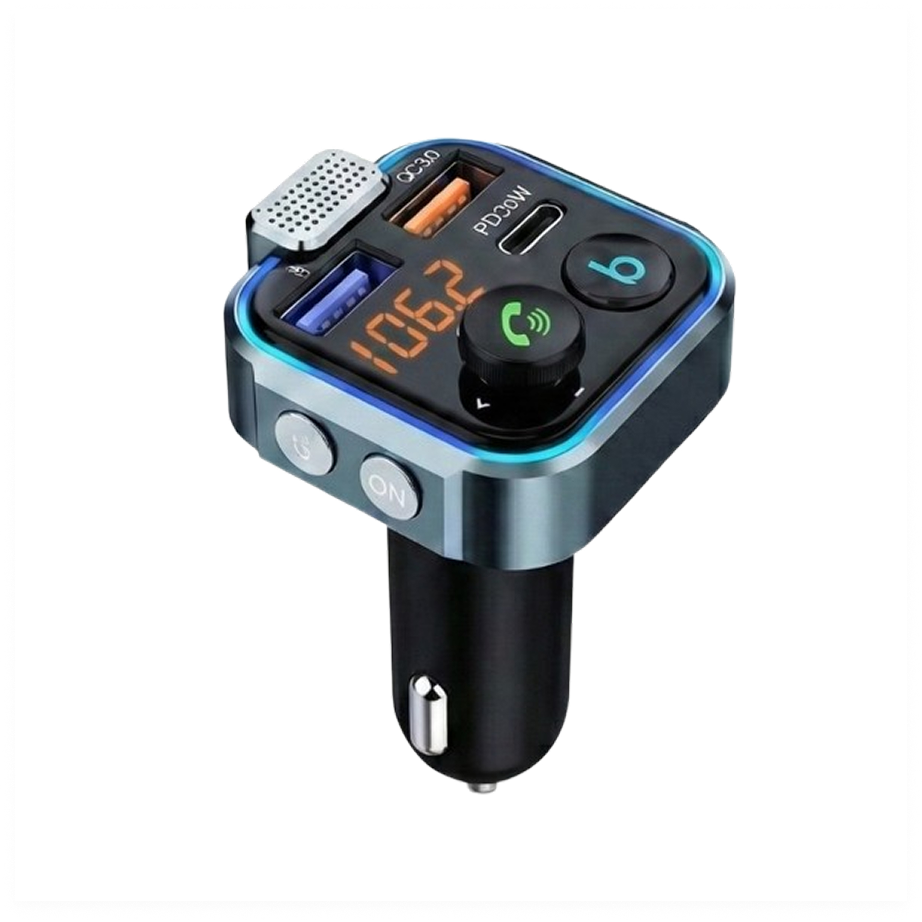 P5 – Transmetteur FM Bluetooth & Chargeur