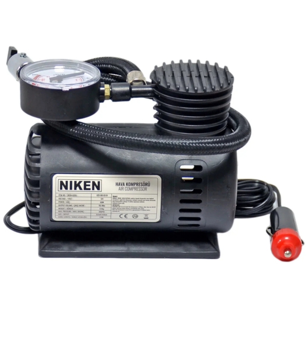 Mini Compresseur d&rsquo;Air Portatif NIKEN 12V – 250 PSI | Idéal Voiture, Moto & Vélo – Next Auto