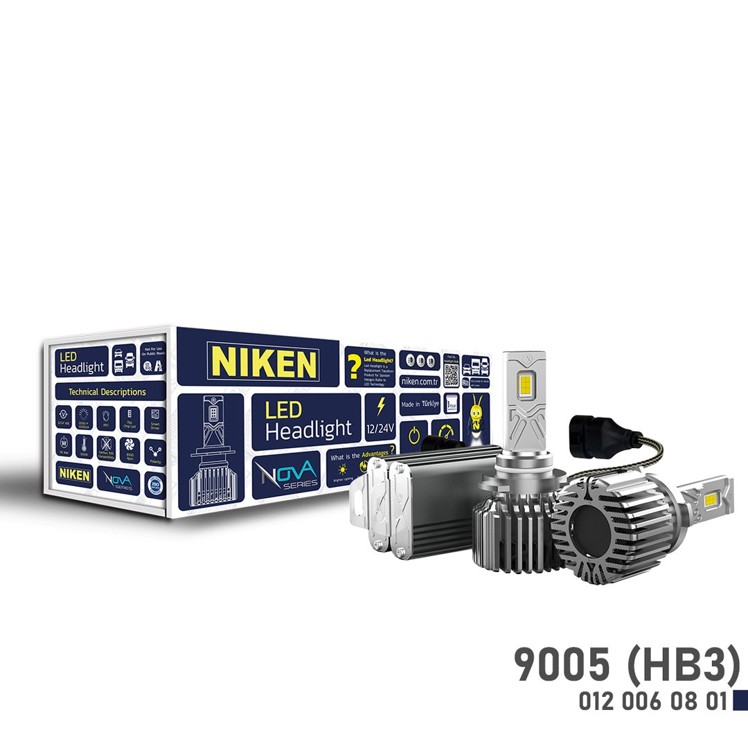 Ampoule LED 9005 Niken (HB3) Nova Series 90W Ultra Puissante H7 | Next Auto