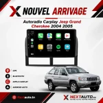autoradio Android Jeep Grand Cherokee 2004-2005