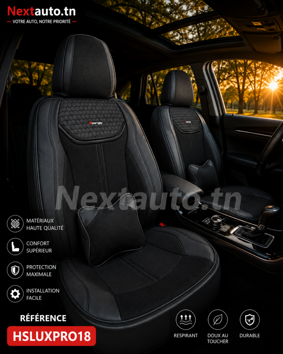 Housse de siège Premium universelle – HSLUXPRO18