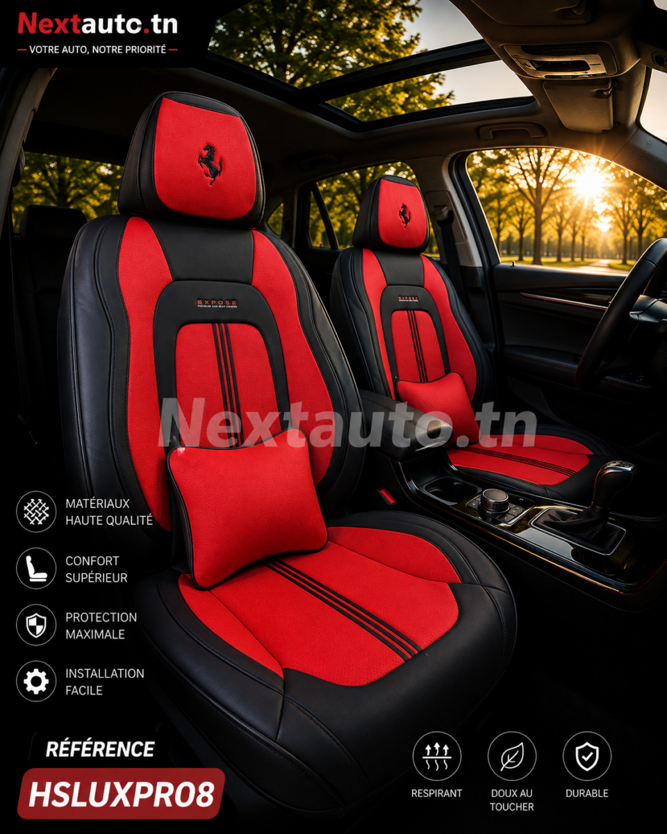 Housse de Siège Premium Universelle – HSLUXPRO08