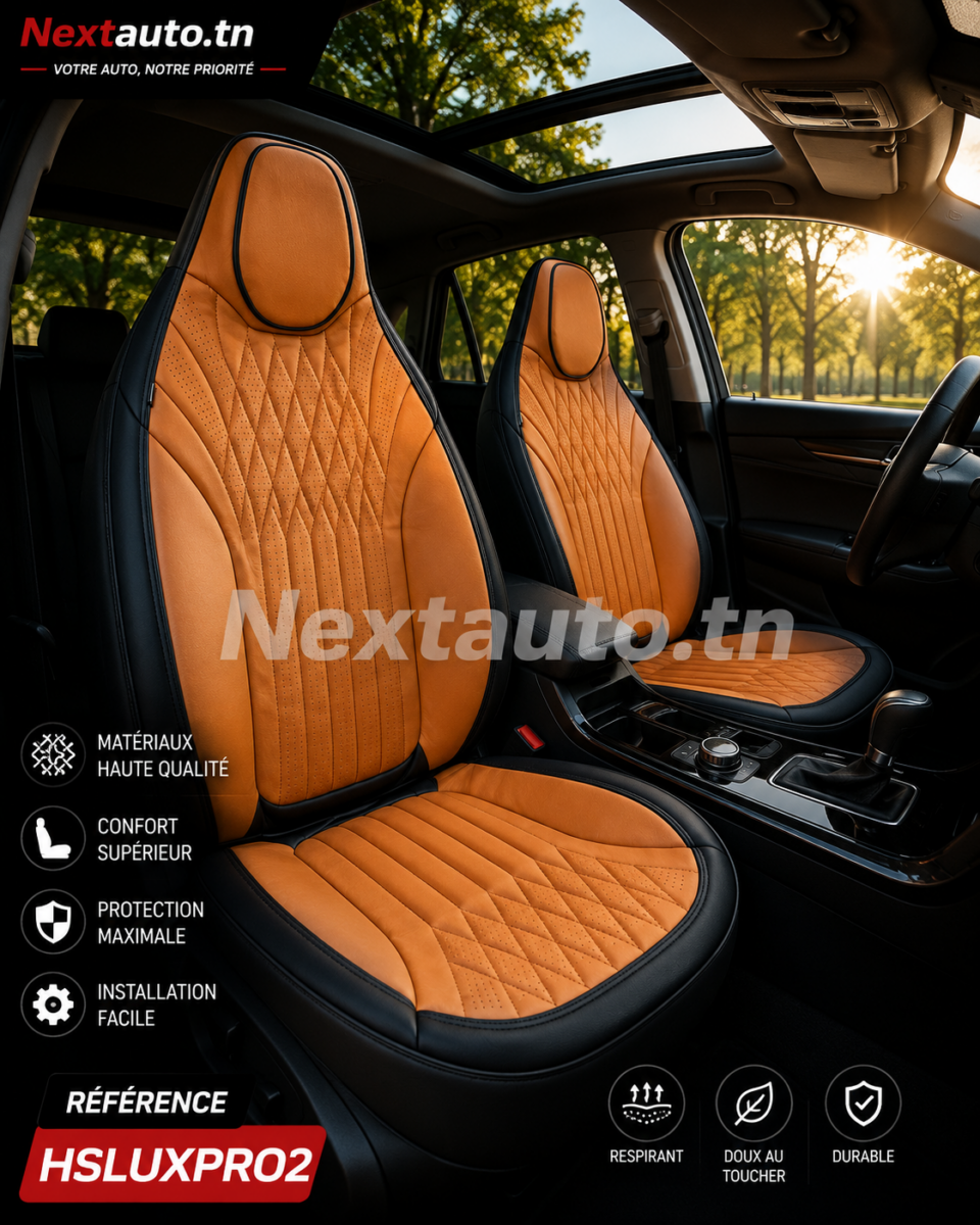 Housse de siège Premium universelle – HSLUXPRO2