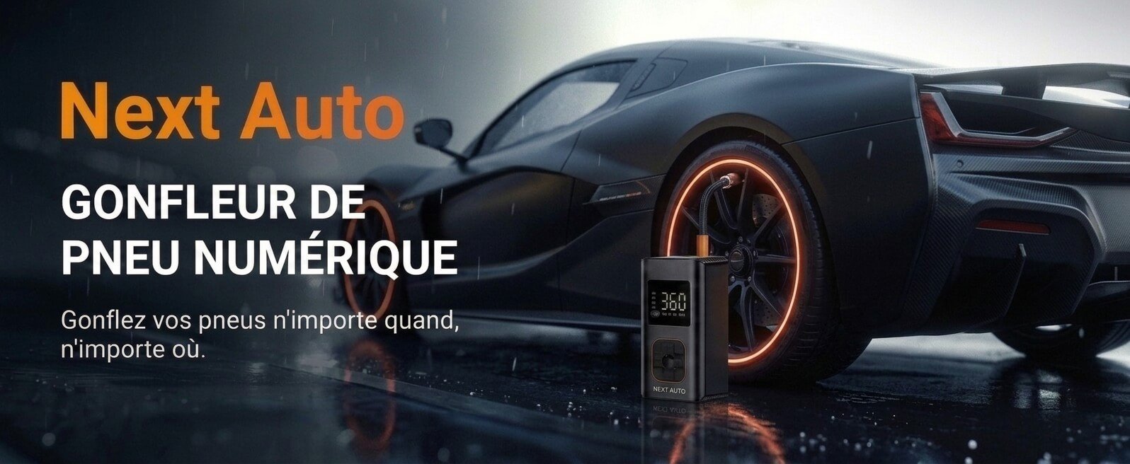 Gonfleur de pneu numérique Next Auto