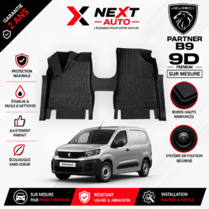 Tapis 9D sur mesure pour voiture  Audi B9 commercial – Protection Premium | Next Auto Tunisie