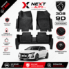 Tapis 9D sur mesure pour voiture  308 – Protection Premium | Next Auto Tunisie