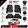 Tapis 9D sur mesure pour voiture 207 – Protection Premium | Next Auto Tunisie