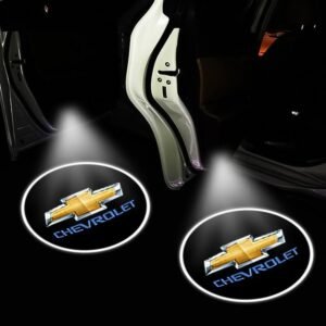 Projecteur LED cheverolet pour Portière – Lot de 2 Pièces