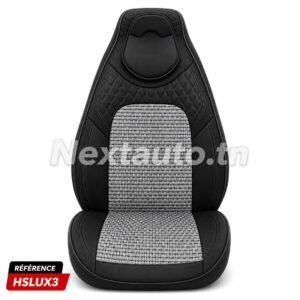 Housse de siège HSLUX3 universelle 5 places | Next Auto Tunisie