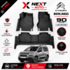 Tapis 9D Sur Mesure pour Voiture Berlingo 5 places – Protection Premium | Next Auto Tunisie