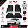 Tapis 9D Sur Mesure pour Voiture Golf 8 – Protection Premium | Next Auto Tunisie