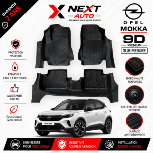 Tapis 9D Sur Mesure pour Voiture OPEL MOKKA – Protection Premium | Next Auto Tunisie