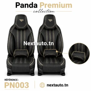 Panda Premium : L'Excellence du Confort et de la Protection Auto - Crème 4/5 places