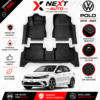 Tapis 9D Sur Mesure pour Voiture Polo 2018-2025 – Protection Premium | Next Auto Tunisie